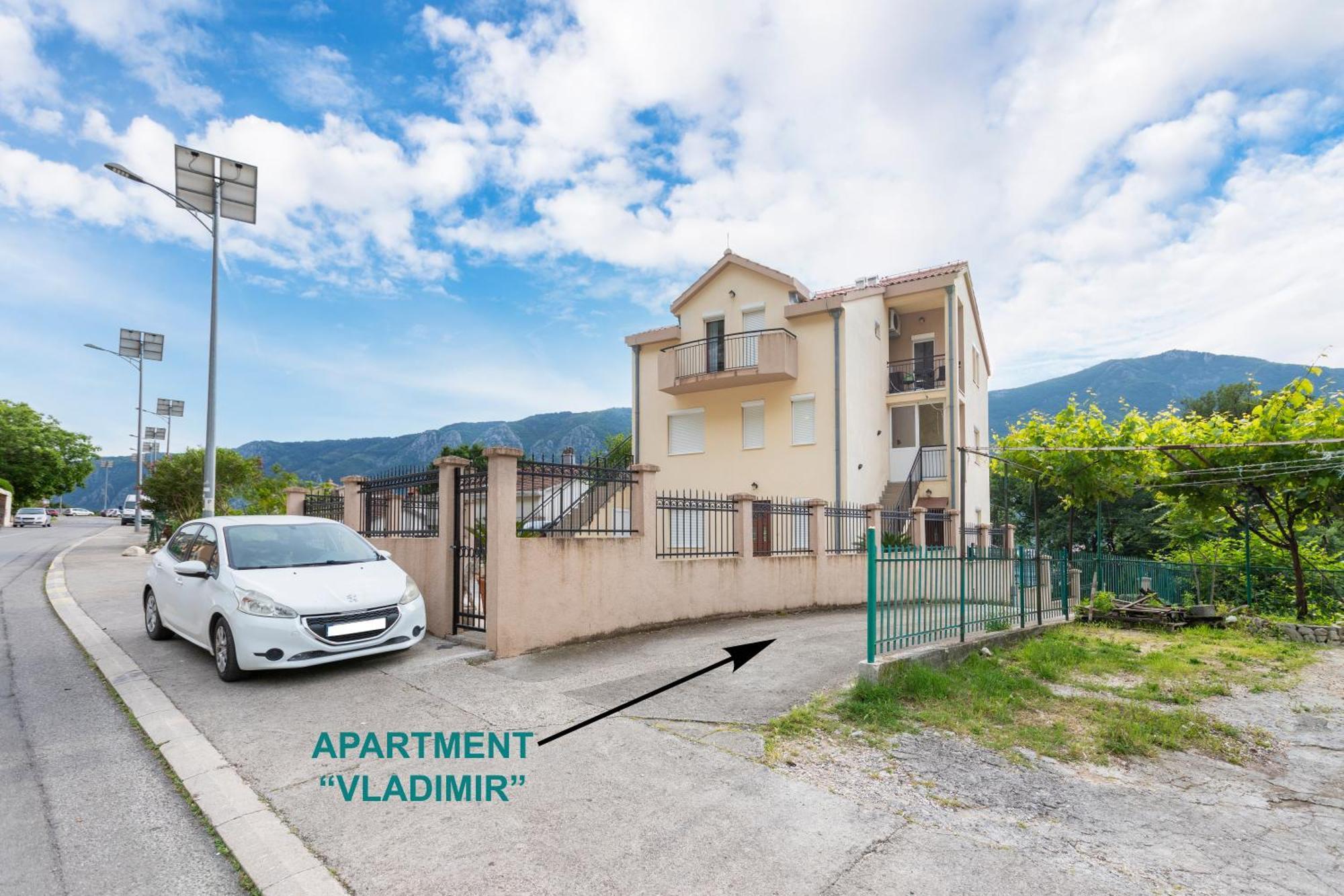 Apartment Vladimir Kotor Eksteriør billede